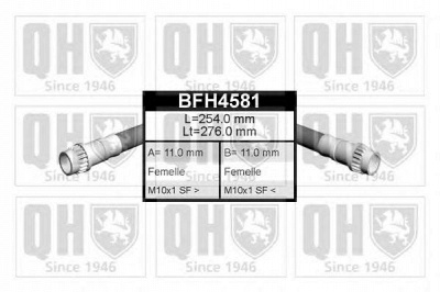 QUINTON HAZELL bfh4581 -  Тормозной шланг